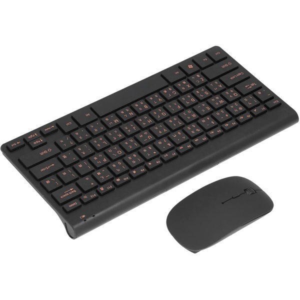 Teclado Chino en Ingles Material ABS 24G Teclado Inalambrico Raton