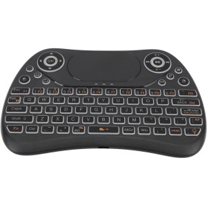Teclado Inalámbrico, Panel Táctil, Ratón, Combo, Recargable, Pequeño, Portátil, Control Remoto, TV, PC