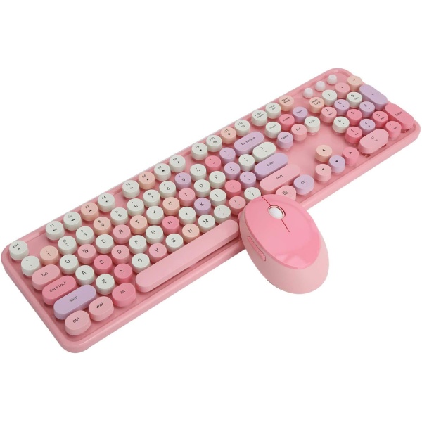Teclado Inalambrico de 24 GHz Juego de Teclado y Raton