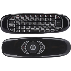 Teclado de Ratón Remoto Inalámbrico Air Fly de 2,4G con Retroiluminación Colorida, bajo Consumo de Energía, Fuerte Antiinterferencias