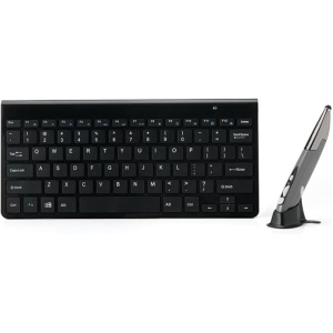 Teclado inalámbrico para ordenador KM-909 2.4 GHz Smart Stylus Pen Ratón óptico inalámbrico + juego de teclado inalámbrico Accesorios para computadoras