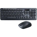Teclado y Raton Combinación Universal De Teclado Y Mouse Juego De Teclado Y Mouse Inalámbricos Ergonómicos 2.4G Combo de Teclado y Ratón - Imagen 1