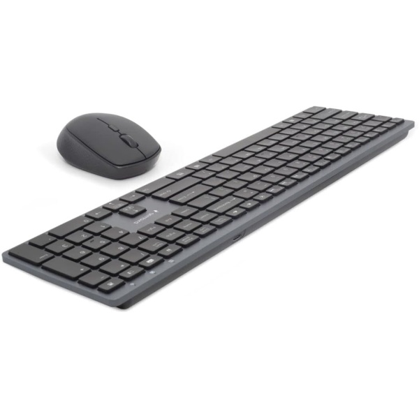 Teclado y Raton Inalambrico GEMBIRD KBS ECLIPSE M500 PT Gris