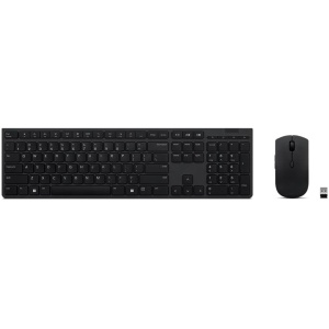 Teclado y Ratón Inalámbrico Lenovo Slim Combo II ES MC00011728 Negro QWERTY Español