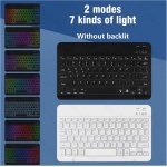 Teclado y Raton inalambricos retroiluminado (Black) - Imagen 1