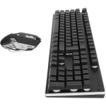 Topiky Combo de Teclado Y Mouse para Juegos Inalámbricos, Ratones 7D 3200DPI, Teclado para Juegos con Sensación Mecánica, Retroiluminación LED RGB, Mouse de Teclado Recargable con - Imagen 1