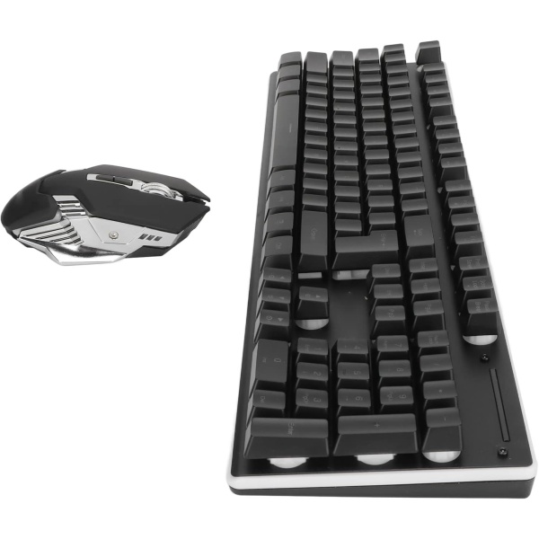 Topiky Combo de Teclado Y Mouse para Juegos Inalambricos Ratones