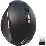 Trailrest Ratón Cable YWYT Performance 2.4G G836 Ratón ergonómico Ratones para Juegos Ratón inalámbrico con 6 Teclas de Ratón Inalámbrico (Black, One Size) - Imagen 1