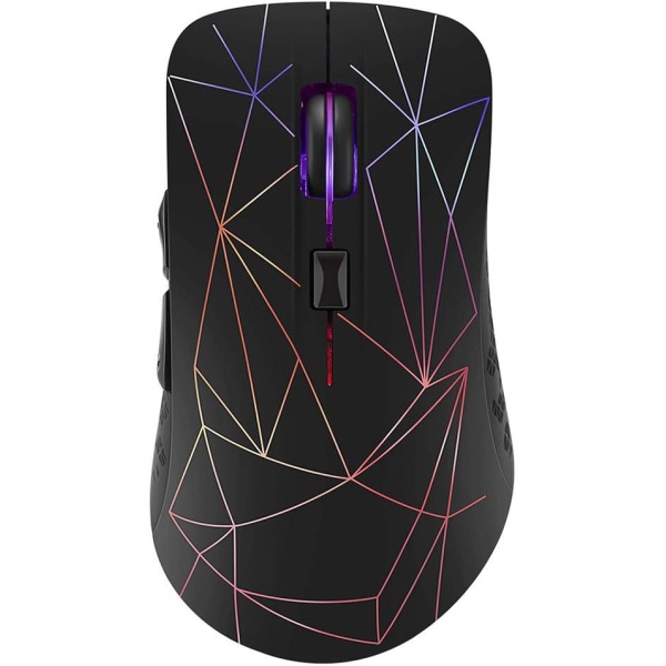 Trailrest Raton Y Teclado Inalambrico Retroiluminado para PC Modo Gaming
