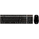 Tubayia - Teclado inalámbrico con ratón y retroiluminación LED para Ordenador de sobremesa y portátil - Imagen 1