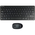 UNYKAch Kit Mini Teclado y Ratón Inalámbricos MK288 Pro Nano USB Wireless 2.4 GHz, 79 Teclas Membrana, 1200 dpi, Silencioso, Ergonómico, Windows, Mac, Android, Linux - Imagen 1