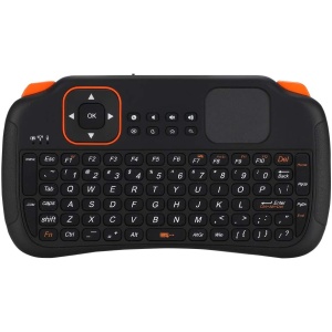 VBESTLIFE Mini Teclado Inalámbrico con Ratón Touchpad, Teclado Inalámbrico Recargable de 83 Teclas de 2,4 GHz para PC, para TV Box, para Xbox360, para PS3, HTPC