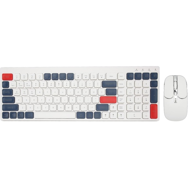 WINH Combo de Teclado y Raton Juego de Teclado Inalambrico
