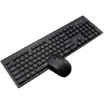 WYKDL Teclado inalámbrico avanzado y Teclado Combo de ratón inalámbrico y ratón Combinación Silencio portátil a Prueba de Agua - Imagen 1
