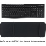 Wommty Portátil Bolsa de Transporte Antipolvo de Cubierta la Estuche de la Manga de Protección Con Malla de Bolsillo para Logitech MK270 - Pack de teclado y ratón - Imagen 1