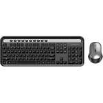 XYLXJ Combo inalámbrico de teclado y ratón, juego de teclado y ratón inalámbrico para el hogar, 2.4G para computadora, escritorio, PC, portátil, portátil - Imagen 1