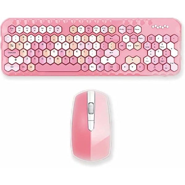 XYLXJ Juego de teclado y raton inalambricos – Teclado mecanico