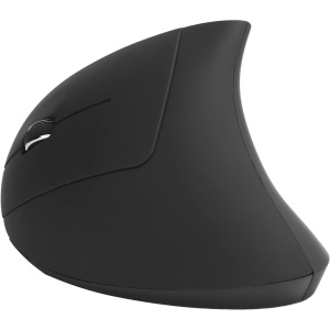 Yctze Ratón Vertical Inalámbrico para Zurdos 800 1200 1600 dpi Ajustable 6 Teclas Ergonómico para Zurdos Ratón óptico para Oficina Teclas del Hogar Ordenador Ergonómico para Manos