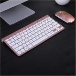 ZHEBEI 2.4G teclado inalámbrico y ratón conjunto multimedia teclado y ratón conjunto 4 - Imagen 1