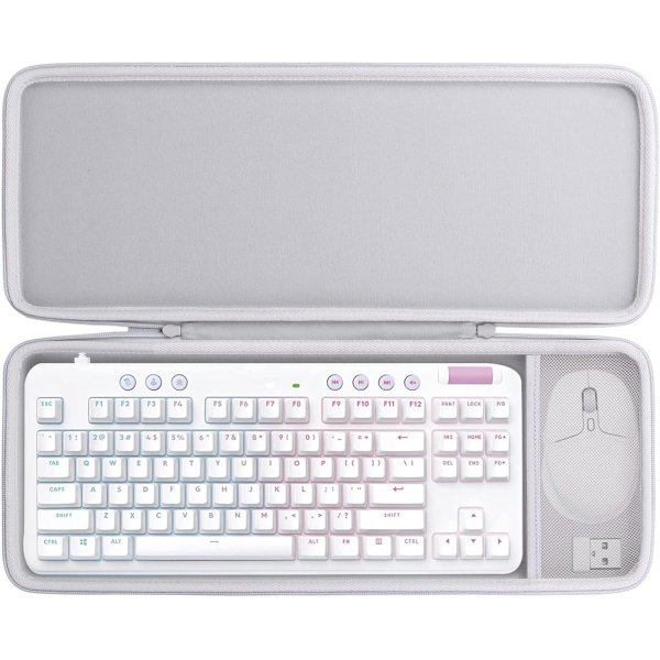 co2CREA Duro Viajar Caja Estuche Funda para Logitech G G713