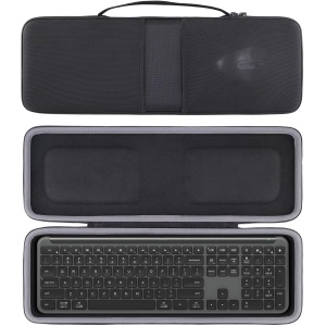 co2CREA Duro Viajar Caja Estuche Funda para Logitech Signature Slim K950/MK950 Teclado inalámbrico y el ratón(Funda Solo,Case Only)