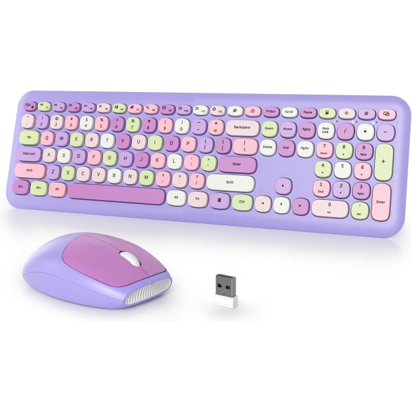 iTastatur Combo de teclado inalambrico y mouse para maquina de