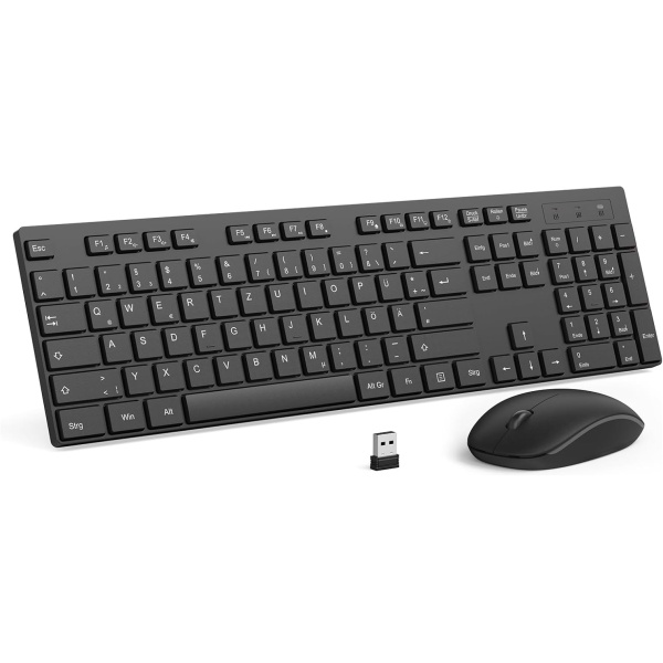 seenda Teclado y raton inalambricos teclado inalambrico delgado con raton