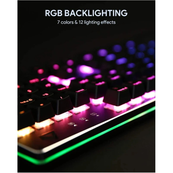 Teclado Mecánico Gamer Aukey KM-G12