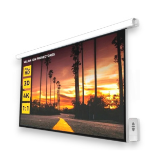 Pantalla Electrica Videoproyector Pared y Techo