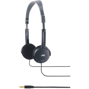 JVC HAL-50-B Auriculares ultra-ligeros y plegables color negro
