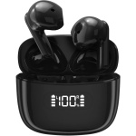 Apsojoy Auriculares Inalámbricos Bluetooth,Cascos Inalámbricos Bluetooth 5.3 con Micrófono HD HiFi Estéreo,Auriculares Deportivos IPX7 Impermeables,Pantalla LED,13mm Controlador dinámico USB-C-Negro - Imagen 1