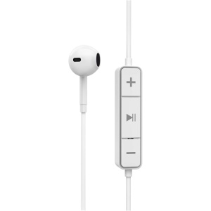 Energy Sistem Earphones Bluetooth Style 1 Snow Auriculares con Micrófono (Bluetooth 5.1, 8h de batería, Crystal Clear Sound, Type C) - Blanco