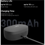 Xiaomi Redmi Buds Essential Auriculares Inalambricos Bluetooth 5.2, Calidad de Sonido HD, duración de la batería de 18 Horas, IPX4, Modo Mono/estéreo, Modo de Juego, Llamada Clara-Negro - Imagen 4