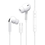 Auriculares USB C, Hi-Fi Estéreo Auriculares USB Tipo C In-Ear con Micrófono, Auriculares USB C para iPhone 15, iPad Pro Air, Samsung Galaxy S23 Ultra S22/21 A53/54, Huawei P30/P40, OnePlus, Google - Imagen 1