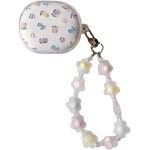 eglixu Funda para auriculares Xiaomi Redmi Buds 4 Lite, bonita flor de dibujos animados transparente de TPU para Redmi Buds 4 Lite con pulsera de flores - Imagen 1