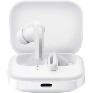 NK Redmi Buds 5 - Auriculares Inalámbricos Bluetooth 5.3, Cancelación Activa de Ruido de hasta 46 dB, hasta 10 Horas de Autonomía y 40 Horas con el Estuche de Carga, Blanco