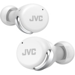 JVC Auriculares Inalámbricos Cancelación de Ruido - Compact True Wireless Earbuds Bluetooth 5.2, Modo Baja Latencia, Batería con 21H de reproducción, Resistencia al Agua (IPX4) HA-Z330T-W (Blanco) - Imagen 1