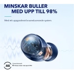 Soundcore by Anker Space A40 Auriculares Inalámbricos Bluetooth Cancelación Ruido Activa Adaptativo, 50H Reproducción Total, Hi-Res Sonido LDAC, Ajuste Cómodo, 6 Mics, Carga inalámbrica, Carga rápida - Imagen 2