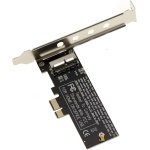 Kalea-INFORMATIQUE Tarjeta controladora PCIe Compatible para Unidades SSD de 28 Pines 12+16 Pines a Partir de Mac 2013 - PCI Express x4 - Imagen 1