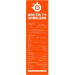 SteelSeries Arctis 7+ - Wireless auriculares gaming - 2,4 GHz sin pérdidas - Batería con 30 horas de autonomía - Para PC, PS5, PS4, Mac, Android y Switch - Blanco - Imagen 13