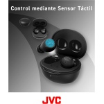 JVC Auriculares inalámbricos Gumy Mini - Bluetooth (5.1) Pequeños y Ligeros, con 3 Modos de Sonido, Resistencia al Agua (IPX4) y 23H de Batería. Deportivos y para Casa - HA-Z66T-B, Negro - Imagen 9