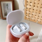 eglixu Funda para auriculares Xiaomi Redmi Buds 4 Lite, bonita flor de dibujos animados transparente de TPU para Redmi Buds 4 Lite con pulsera de flores - Imagen 3