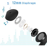 𝐍𝐮𝐞𝐯𝐨 Buds 4 Lite, Auriculares Inalambricos Bluetooth Deportivos 5.3 en estéreo con cancelación de Ruido,20 Horas de batería,Latencia de Baja,Conexión rápida Inteligente cascos inalambricos - Imagen 5