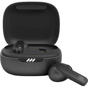 Auriculares JBL Live Pro 2 TWS, auriculares In Ear Bluetooth con cancelación de ruido, 40h de batería, 6 micrófonos, control táctil, resistentes al agua IPX5, Dual Connect & Sync, color negro