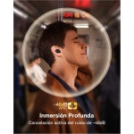 Baseus Auriculares Inalambricos Bluetooth 5.3 con Cancelación Ruido Activa Híbrida -48dB, 140H de Reproducción, Resistente al Agua IPX6, 4 Micrófonos ENC, Baja Latencia 0,038s - Bowie MA10 - Imagen 3