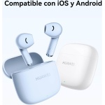 HUAWEI FreeBuds SE 2 - Auriculares 40 Horas de Batería, Compactos y Cómodos, Protección IP54 contra el Polvo y Las Salpicaduras, Bluetooth 5.3, Sonido Estable, iOS y Android, Ceramic White - Imagen 7