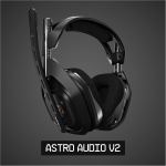 ASTRO Gaming A50 Auriculares inalámbricos para gaming y estación-base de carga, 4a gen, control de balance de juego, voz, 2.4 GHz, 15m alcance, Xbox Series X y S, Xbox One, PC - Negro/Oro - Imagen 2