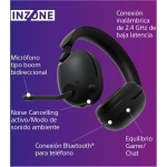 Sony INZONE H9, Auriculares inalámbricos Noise Cancelling Gaming, 360 Spatial Sound, cómoda sujeción, 32 Horas autonomía, Baja latencia, micrófono Boom de Calidad, Compatible con PC y PS5 - Imagen 7
