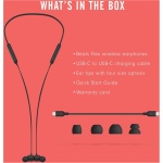 Beats Auriculares inalámbricos Flex – Chip Apple W1, Auriculares magnéticos, Bluetooth de Clase 1, 12 Horas de Sonido ininterrumpido - Negro - Imagen 6