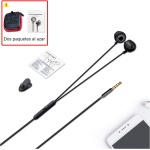 GAMURRY Auriculares In Ear con Microfono,Auriculares con Bajos potentes,Soporte Control de Volumen de Llamadas(Clavija de 3,5 mm) para Samsung,Xiaomi,Huawei,LG,Google Pixel etc-Negro - Imagen 7